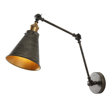 Rover 7" Adjustable Arm Metal LED Wall Sconce